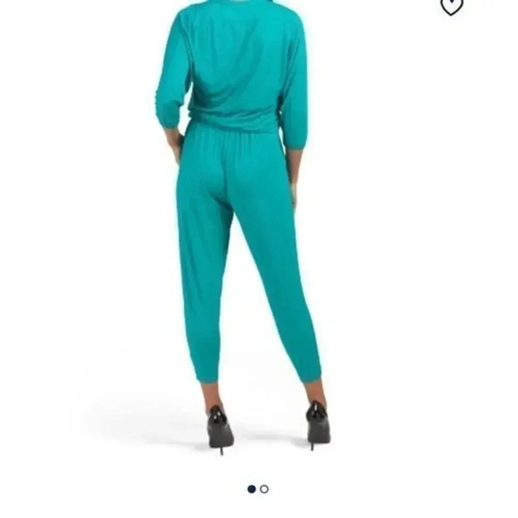 Vertigo Button Front Jumpsuit - Picture 2 of 11